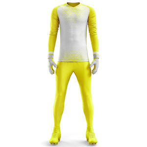 Nuevo diseño de uniforme de portero de fútbol profesional de manga larga transpirable portero de fútbol traje multicolor Kit de portero de fútbol - Product Image 2