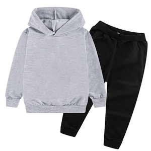 ชุดวอร์มสำหรับวัยรุ่นชุดวอร์มสไตล์โมเดิร์นพร้อมฮู้ดและกางเกงวอร์มสำหรับเด็กชายและเด็กหญิง - Product Image 3