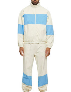 Ensemble de survêtement coupe-vent léger à capuche imprimé, vêtements de sport personnalisés, veste et pantalon respirants, grandes tailles, vêtements de sport décontractés pour hommes - Product Image 1