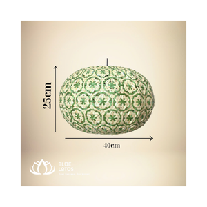 Mejor hecho a mano Retro Simple diseño creativo lámpara colgante mimbre ratán bambú algas marinas decoración del hogar Vietnam - Product Image 3