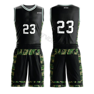 Uniforme de basket-ball personnalisé à séchage rapide, respirant et antibactérien pour adultes, taille plus, 100% polyester, comprend des ensembles de noms d'équipe - Product Image 2