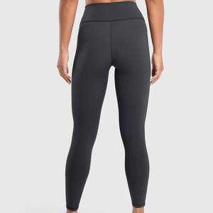 Leggings de secado rápido para mujer, pantalones de compresión sin costuras para correr, ropa de entrenamiento de cintura alta, entrenamiento, gimnasio, Fitness, Yoga, Fitwear - Product Image 6