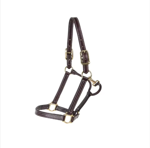 Arnés de equitación de calidad de exportación Halter de cuero de diferentes colores Halter de caballo para equitación ecuestre - Product Image 1