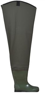 Impermeable Ligero Azul Marino de PVC con Gancho para Cinturón, Botas con Suela de Goma Resistentes al Frío, Equipo Impermeable para Camping y Actividades al Aire Libre - Product Image 3