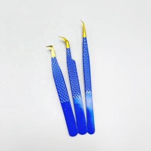 แหนบต่อขนตาปลอมแบบมืออาชีพปลายแหลมทำจากสเตนเลสเนื้อแข็ง - Product Image 3