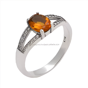 Beautiful Citrine Gemstone 925 Sterling Silver Handmade <b>Ring</b> Jewelry <b>Fashionable</b> <b>Ring</b> For Wedding Engagement For Women. - Product Image 4