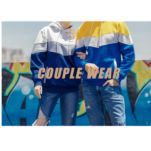 Sweats à capuche pour hommes avec logo personnalisé pour hommes 100% coton nouveau design lavé personnalisé brodé deux tons sweats à capuche en coton mélangé - Product Image 6