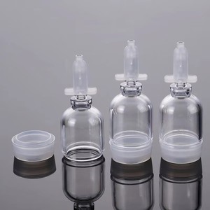 Ampolla de Plástico PS Vacía de 5ml, 10ml, 15ml para Esencia, Aceite Esencial, Perfume, Cosméticos, Botella Desechable para Dispensar Crema de Ojos y Suero - Product Image 1
