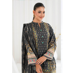 Bordado personalizado Salwar Kameez Casual Wear vestido nuevo diseño pakistaní césped Vestidos para mujeres indio y paquistaní ropa - Product Image 4