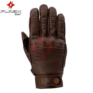 Guantes de Motocicleta de Cuero Genuino Unisex Premium, Diseño Personalizado, Impermeables, Protección UV, Uso Deportivo, Color Personalizado - Product Image 5