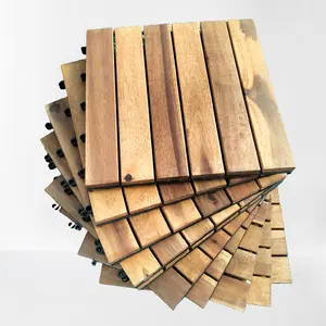 Вьетнамский поставщик, современная напольная плитка из дерева акации для напольного покрытия/наружное напольное покрытие/садовое покрытие/патио