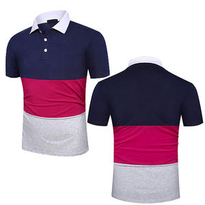 2025 nueva marca de moda Casual para camisa Polo personalizado profesional de talla grande 100% algodón para hombres personalizable de talla grande Casual - Product Image 1