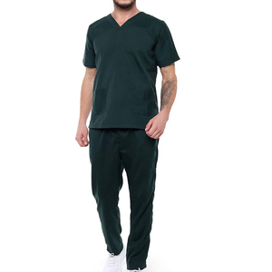 OEM por encargo ligero transpirable suave Scrub uniforme Tops para hombres Hospital uniformes médicos al por mayor diseño personalizado - Product Image 5