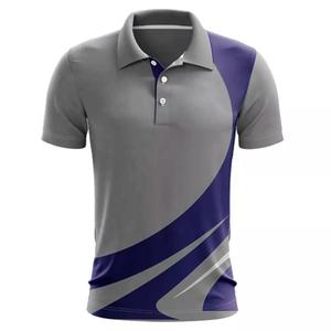 Camiseta de cricket personalizada de alta calidad con estampado de transferencia de calor 100% poliéster para hombre, diseños de camisetas deportivas OEM, conjuntos de ropa portátiles - Product Image 2