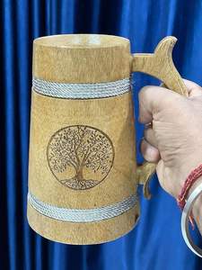 ถ้วยเซรามิกสีไม้คลาสสิกสำหรับบ้านโรงแรมร้านอาหารใช้สำหรับชากาแฟเครื่องดื่มร้อนฯลฯ - Product Image 4