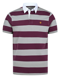 Camiseta de Jersey a Rayas Antiarrugas de Algodón XL Personalizada y Transpirable de Corte Regular para Hombre - Product Image 5