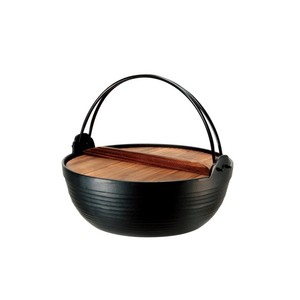 หม้อเหล็กหล่อแบบดั้งเดิมของญี่ปุ่นทำความสะอาดง่ายได้รับแรงบันดาลใจจากหม้อนาเบะซามูไรนามบู - Product Image 1