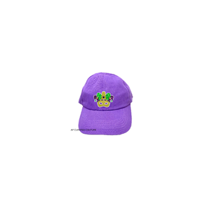 Patch en toile brodé à la main avec des perles, motif d'écrevisse du Mardi Gras pour chapeaux - Product Image 3
