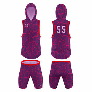 Conjunto de Uniforme de Compresión 7v7 con Cintura Elástica, Hecho de 100% Poliéster, Duradero, Transpirable, Diseñado para Jugadores Adultos - Product Image 1