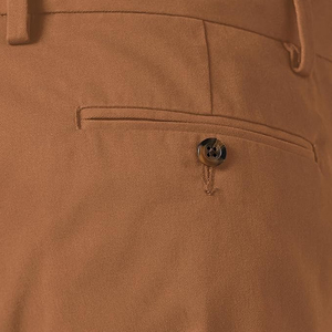 Pantalones Chinos de Algodón Elástico de Corte Ajustado para Hombre, Cintura Alta, Cierre de Cremallera, Impermeables, de Secado Rápido, Estilo Personalizado, del Mejor Fabricante - Product Image 5