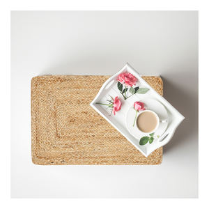 Tapetes de material natural de Vietnam, mantel de bambú con jacinto de agua y algas marinas, Colección TP2036 duradera y elegante - Product Image 1