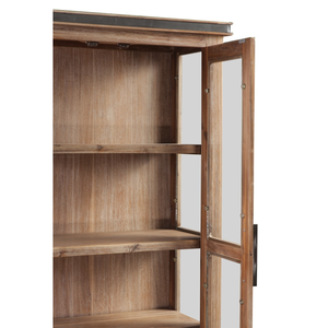 ตู้โชว์ไม้ ATLAS คุณภาพสูง สไตล์วินเทจ เฟอร์นิเจอร์ห้องนั่งเล่น ผลิตจากโรงงานเวียดนาม - Product Image 6