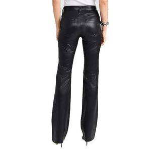 2025 nouveauté conception personnalisée taille moyenne pantalon en cuir pour hommes à la mode tenue décontracté avec haut en cuir d'origine droite - Product Image 3