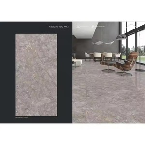 Vistaar William Grey Azulejos de losa de porcelana clásica 4x8ft 120x240cm Pulido para pisos y mostradores - Product Image 1