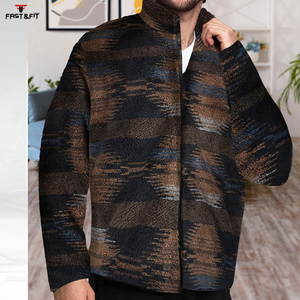 Pas cher Prix 100% Polyester Camouflage Formelle Printemps Sherpa Polaire Bomber Veste Street Fashion Wear pour Hommes - Product Image 4
