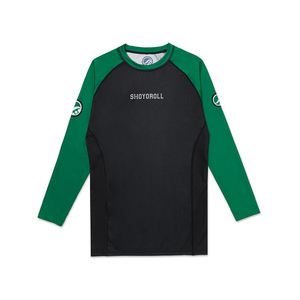 Rashguards Shoyoroll de Alta Calidad, Personalizables en Talla y Color, de Secado Rápido, para BJJ, Venta al por Mayor, Rashguard Shoyoroll de Manga Larga para Grappling sin Gi - Product Image 5