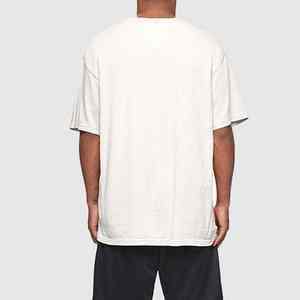 Camiseta de Algodón 100% de Color Sólido para Hombre, Corte Holgado, Algodón Liso, Venta al por Mayor, Unisex, Alta Calidad, Diseño Personalizado, Empaque, Camiseta para Hombre - Product Image 5