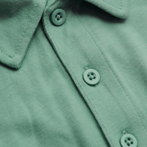 เสื้อโปโลผู้ชายลำลองคลาสสิกแขนครึ่งตัว ออกแบบเองได้ คุณภาพส่งออก เสื้อโปโลผู้ชายทรงปกติ สีตามสั่ง - Product Image 6