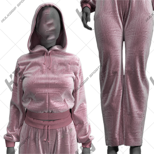 Survêtement universitaire pour femmes Sororités et fraternités Sweatsuit Solid Print Plus Size Breathable for Winter - Product Image 2