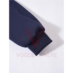 Algodón mezclado bajo MOQ manga completa cómodo algodón Rhinestone Sudadera con capucha nueva moda High Street invierno Rhinestone sudaderas con capucha - Product Image 2
