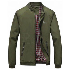 Veste d'hiver de bombardier à la mode à vendre vêtements d'extérieur de style de rue blouson bombardier léger et respirant - Product Image 1