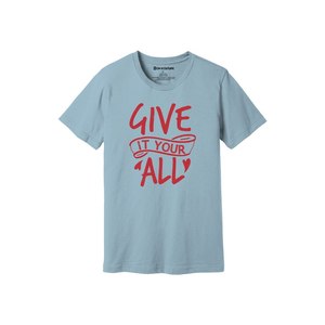 Camiseta de algodón 100% con temas de bondad, estampado de estilo informal, 12 opciones de color, 160-180, colocación de diseño personalizable GSM pesado - Product Image 6