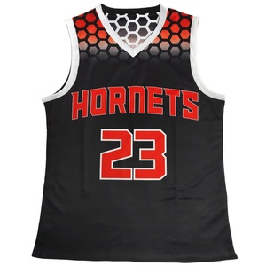 Maillot de basket-ball sublimé réversible pour jeunes en gros 100% maillot de basket-ball respirant en polyester pour hommes pour tournoi universitaire - Product Image 4