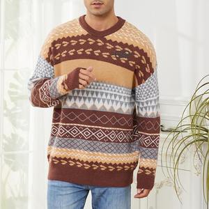 Pull à col rond respirant à manches longues avec logo personnalisé imprimé pull Streetwear de haute qualité pour hommes meilleure vente - Product Image 5