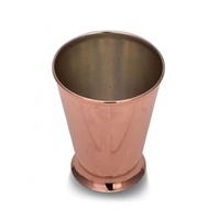 Verre à bière en cuivre Shark Anatolia Bevanda Old Fashioned 300ml, couleur cuivre, style classique, durable, pour cadeaux, hôtel