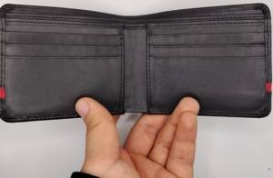 OEM Wholesale Premium Genuine Leather Travel <b>Card</b> <b>Holders</b> Designer For <b>Men</b> High Quality <b>Men's</b> <b>Wallet</b> RFID Protected Factory Made - Product Image 2