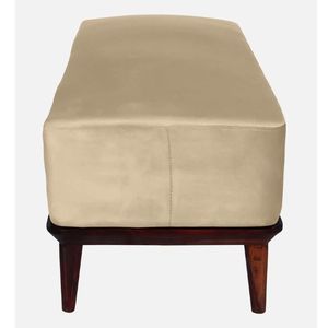 Banc Raylon en bois massif pour le patio ou le salon - Product Image 5