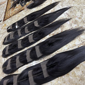 Raw Virgin <b>Hair</b> Lace Closure Vendor Super Thin Swiss Lace 4x4 5x5 6x6 7x7 HD Lace Frontal Closure Wholesale 2023 - Product Image 1