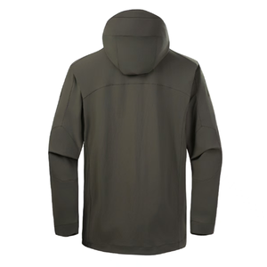 Vestes d'entraînement d'hiver personnalisées avec logo 2026, vêtements de randonnée en plein air, veste tactique imperméable et chaude en softshell pour hommes - Product Image 6