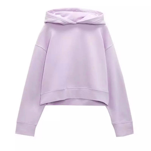 เสื้อฮู้ดผ้าเทอร์รี่สำหรับผู้ชายผ้าฝ้าย100% โอเวอร์ไซส์พิมพ์ลายสั้นสำหรับฤดูหนาวกำหนดได้เอง2023 - Product Image 5