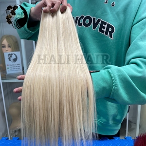 Bán Buôn Máy Thẳng Sợi Ngang Tóc Con Người Remy 100% Việt Nam Tóc Con Người Mịn & Mềm Mại Hoàn Hảo Cho Nhuộm & Tạo Kiểu Tóc Hali Tóc - Product Image 1