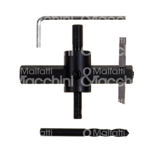 DRILLING <b>MACHINE</b> for <b>laminates</b> and metals from 20 to 123mm, 8mm connection - Product Image 1