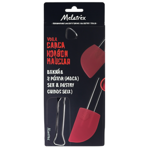 Metaltex Voila Silicone Dough Scraper <b>Set</b>-6 Pack <b>Baking</b> & Pastry Tools - Product Image 3