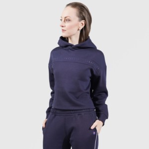 Sudadera con Capucha Raxe Azul Marino, Tejido Transpirable para la Temporada de Otoño - Product Image 3