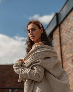 2025 haut noeud Turban Style broderie florale bandeau à la mode rouge blanc perlé noué Turban avec America Day perle fil - Product Image 5