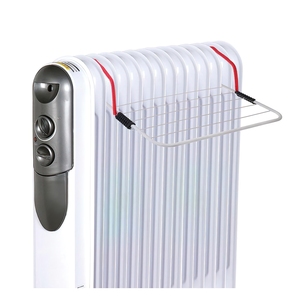 Stendibiancheria Oryx Radiatore in Acciaio Bianco 50x32cm - Product Image 3